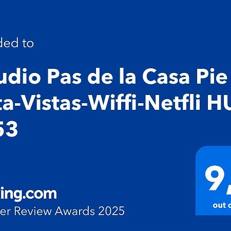 Estudio Pas De La Casa Pie De Pista-Vistas-Wiffi-Netfli Hut 7353 Buitenkant foto